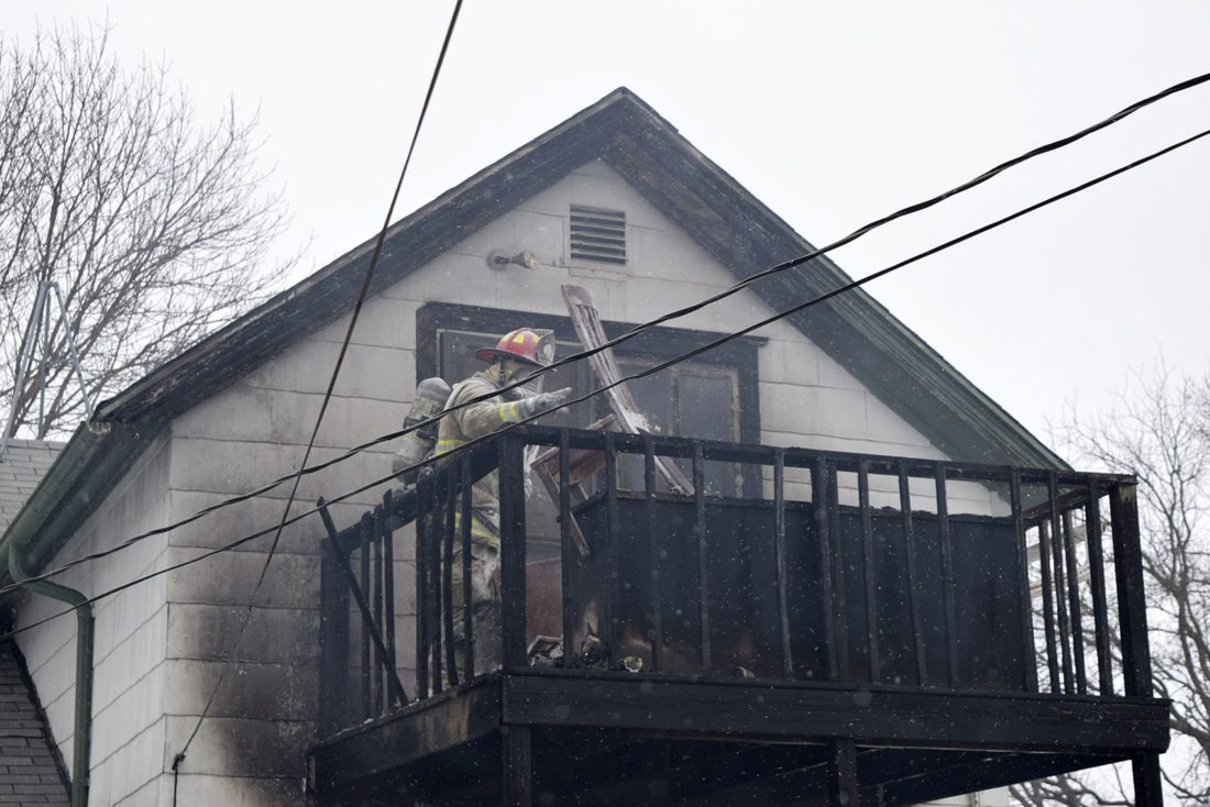 Fire consumes Fort Dodge home | News, Sports, Jobs - Messenger News